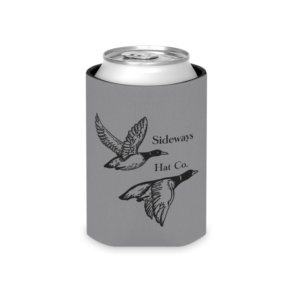 Can Cooler - Sideways Hat Co. Ducks Flight Logo Neoprene Koozie