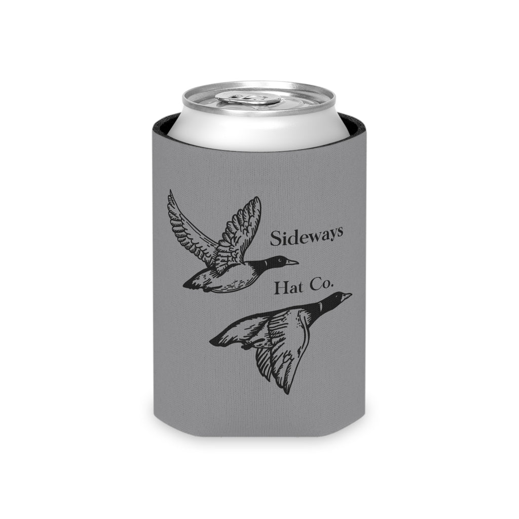 Can Cooler - Sideways Hat Co. Ducks Flight Logo Neoprene Koozie