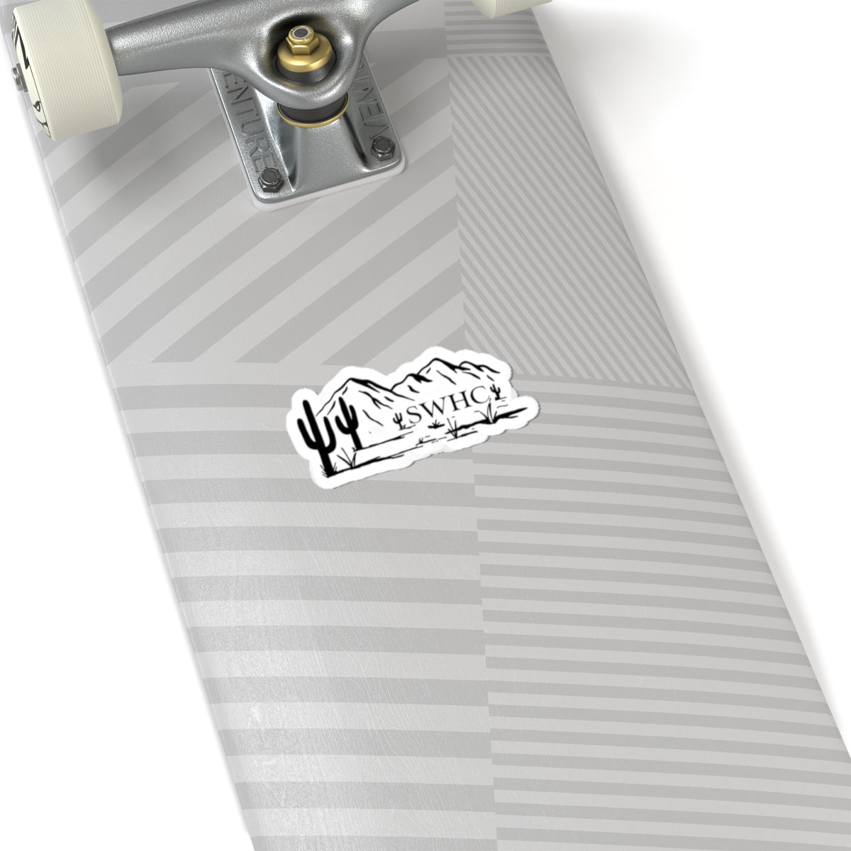 Desert Mountain Sticker — SWHC Cactus Landscape Kiss-Cut Sticker