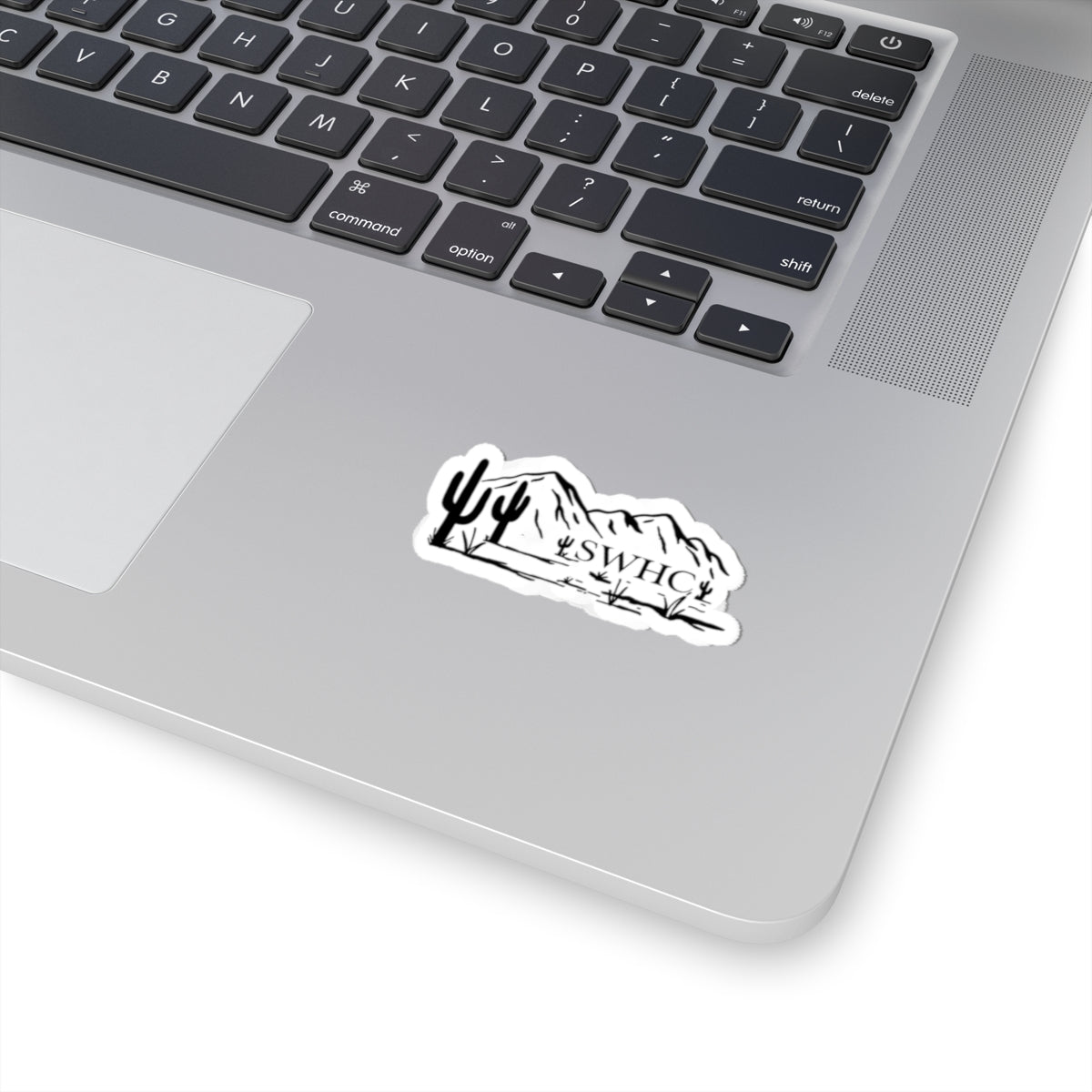 Desert Mountain Sticker — SWHC Cactus Landscape Kiss-Cut Sticker
