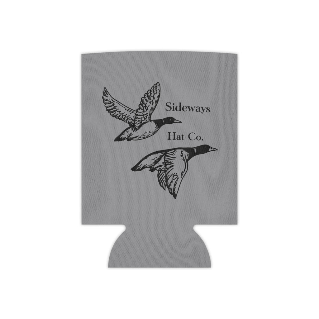 Can Cooler - Sideways Hat Co. Ducks Flight Logo Neoprene Koozie