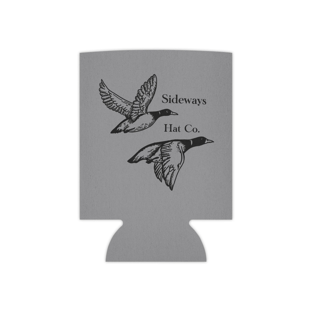 Can Cooler - Sideways Hat Co. Ducks Flight Logo Neoprene Koozie